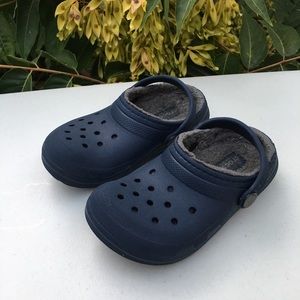 Crocs Kids’ Classic Lined Clog Size 11 Children